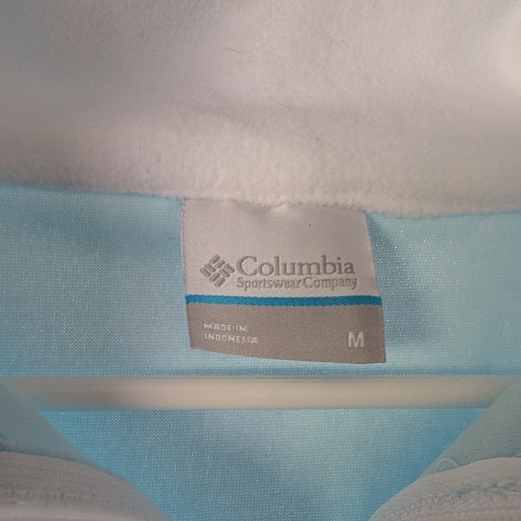 NWT - Columbia - Women's Light Blue Glacial IV Quarter-Zip - Picture 3 of 7